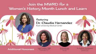 MWRD Celebrates Women's History Month 2024