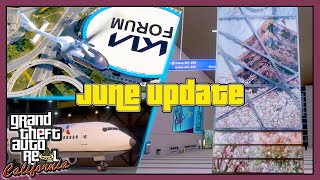 GTA 5Real & LA Revo 2.0 ► LAX Tom Bradley Interactive Airport & More | June Update