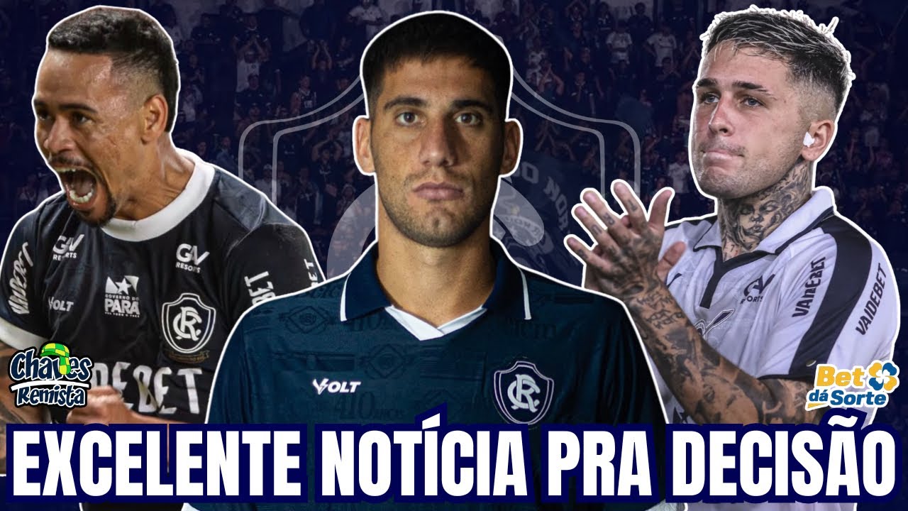 EXCELENTE! REMO COM REFORÇO IMPORTANTE PRA DECISÃO | TÍTULO PODE SER DEFINIDO AMANHÃ? INGRESSOS VEND