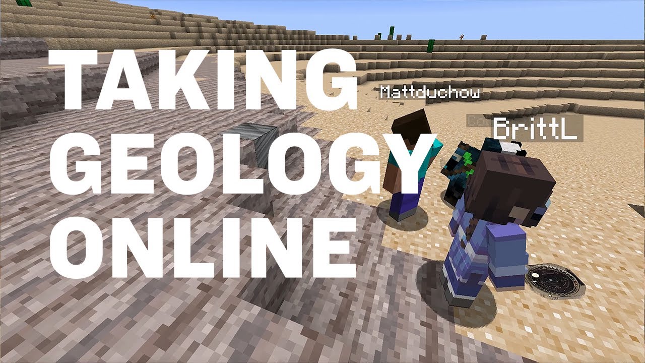 Digging Deep into Geosciences with Minecraft - Eos