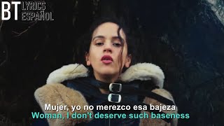 ROSALÍA - DELIRIO DE GRANDEZA // Lyrics + Español // Video Official