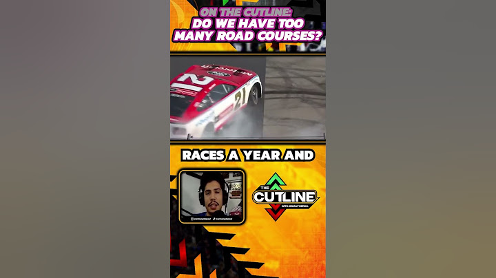 Does NASCAR Have Too Many Road Courses? | The Cutline