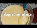 Mousse Fácil com 3 ingredientes  #sobremesa
