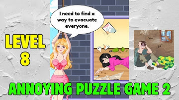Annoying Puzzle Game 2 Level 8: Evacuate Citizens