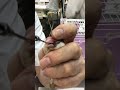 ⑵シナモン文鳥のモコちゃんの診察治療