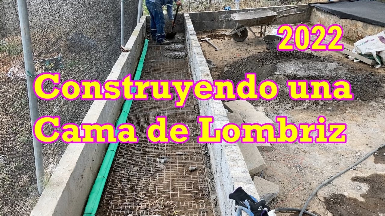 Como Construir Una Cama de Lombriz  de 10 Metros. Año 2022  (7) #lombrices