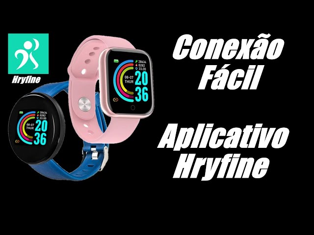 Como configurar e Sincronizar Smartwatch D13 (Nova versão app HryFine) 