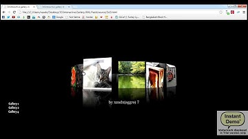 3d XML Flash Gallery
