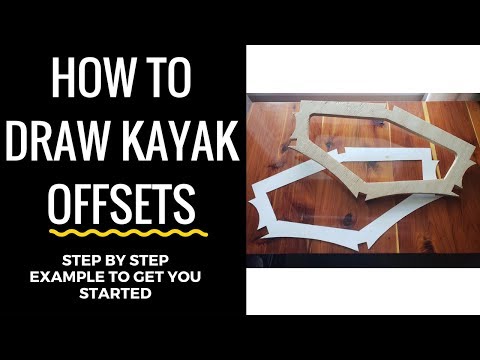 Draw Kayak Cross Sections - From a table of offsets