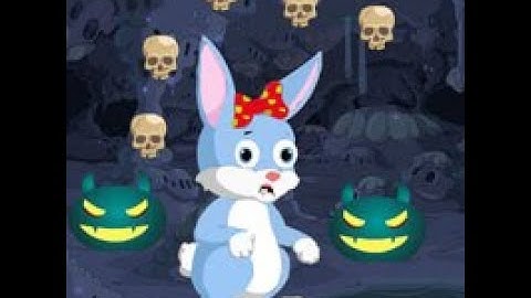 bunny escape from scary cave video walkthrough