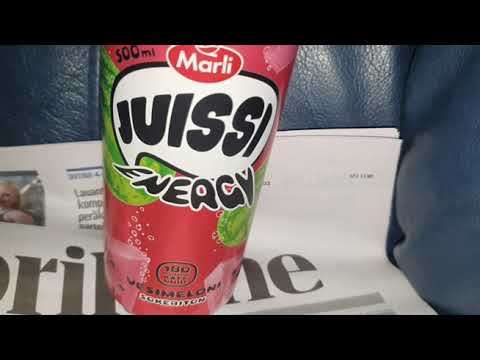 Jussi energy vesimeloni maistelu