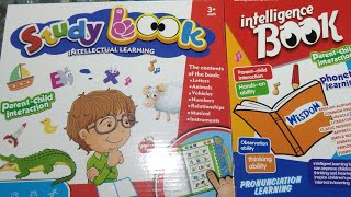new electronic study book intellectual learning unboxing and review,