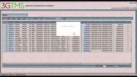 3Gtms DEMO   See How Easy A TMS Can Be