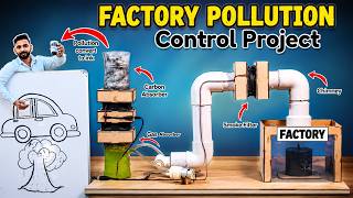 Inspired Award Project | Carbon Purification for factories | Climate Change | Air Pollution Project