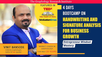 Business Growth through Handwriting And Signature Analysis Bootcamp