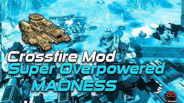 Crossfire Mod | C&C 3: Tiberium Wars | 1v1 vs Brutal Ai , Skirmish Gameplay , 2020