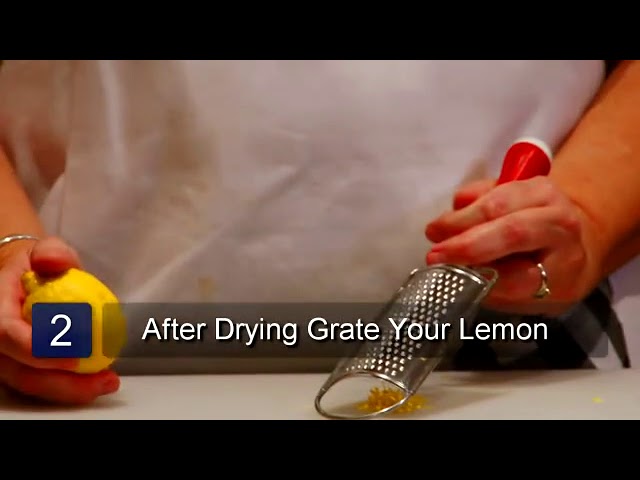 How To Zest Lemon Without A Zester