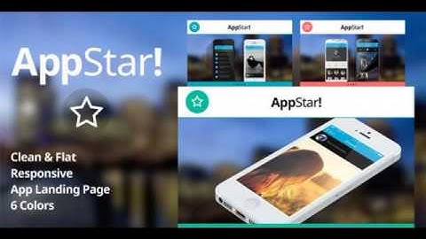 Preview AppStar - Responsive App Landing Page