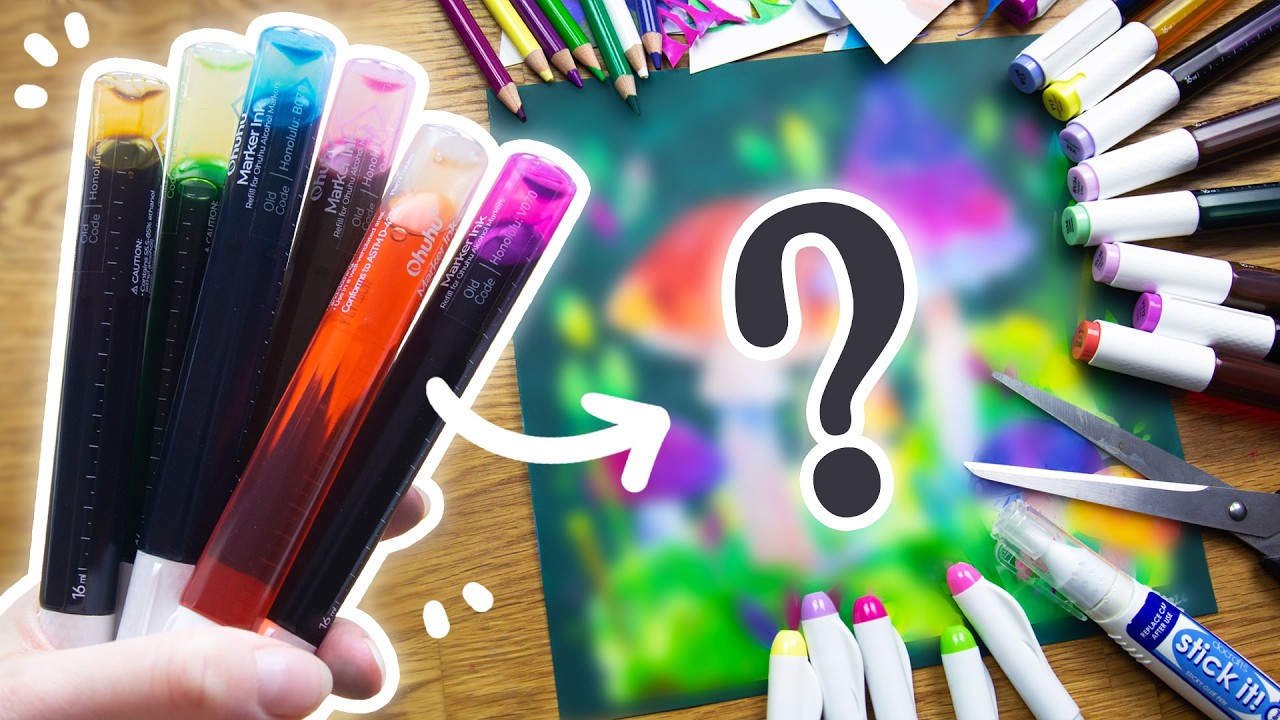 I Didn't Expect THIS From Marker REFILL INKS