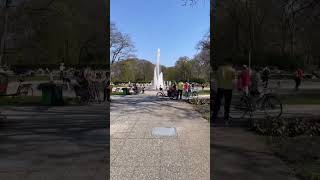 Фонтан⛲ В Трептов-Парке🌳 Fountain⛲ In Treptov-Park🌳#Shorts