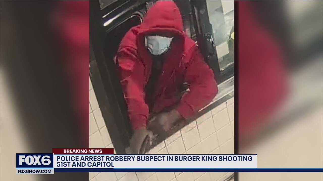 MPD: Burger King robbery suspect arrested | FOX6 News Milwaukee - YouTube