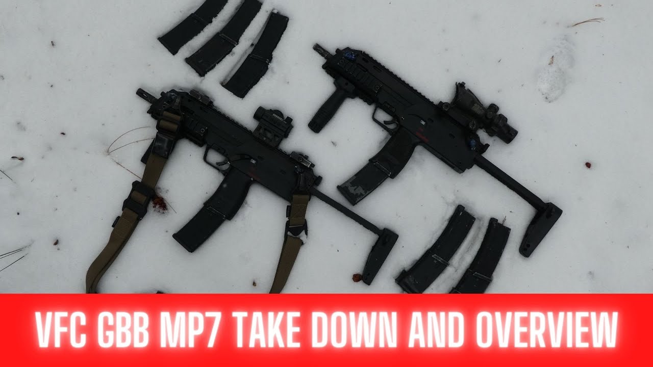 VFC MP7 GBB Disassembly, Brief Internal Overview, Airsoft YouTube