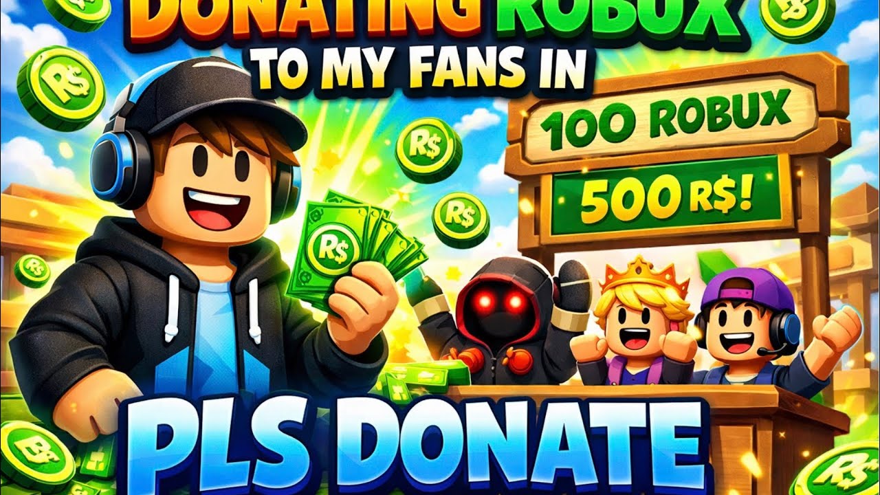 DONATING ROBUX TO MY FANS (if u wanna be in it make sure to like and subscribe and write your user)
