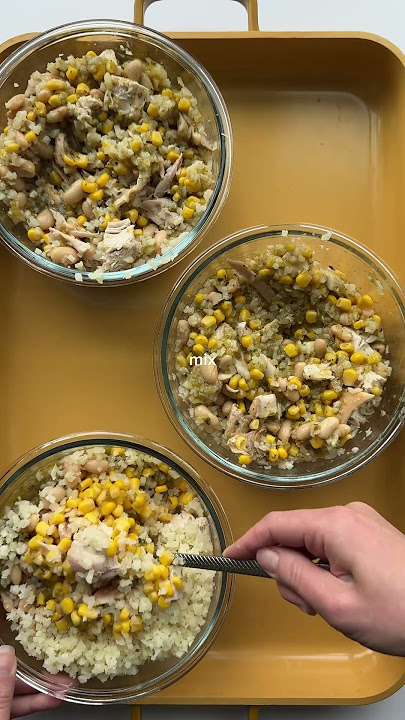 White Chicken Chili | High Protein Meal Pre