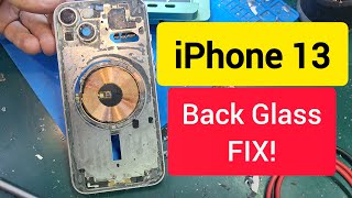 : How to Replace iPhone 13 Back Glass  DIY Tutorial