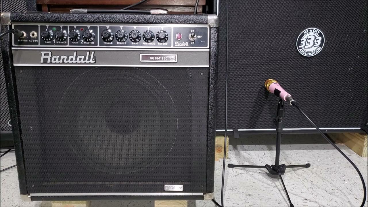 Randall RG 80112SC + Boss SD1 Grave Digger YouTube