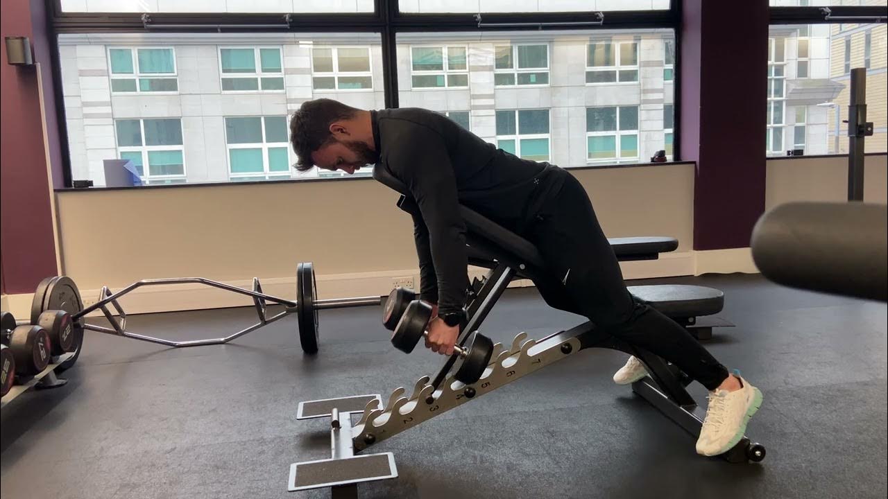 Chest Supported DB Row YouTube