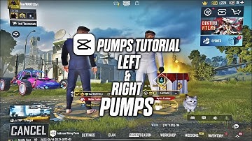 How to edit Pumps Tutorial in Capcut | Left Right zoom Pumps Tutorial For Tiktok | Pubg Lobby Edit
