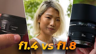 f1.4 or f1.8? Canon EF 50mm f1.4 vs EF 50mm f1.8 | Canon Lens Comparison