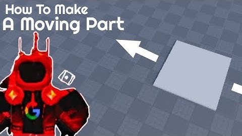 How To Make A Moving Part in Roblox Studio