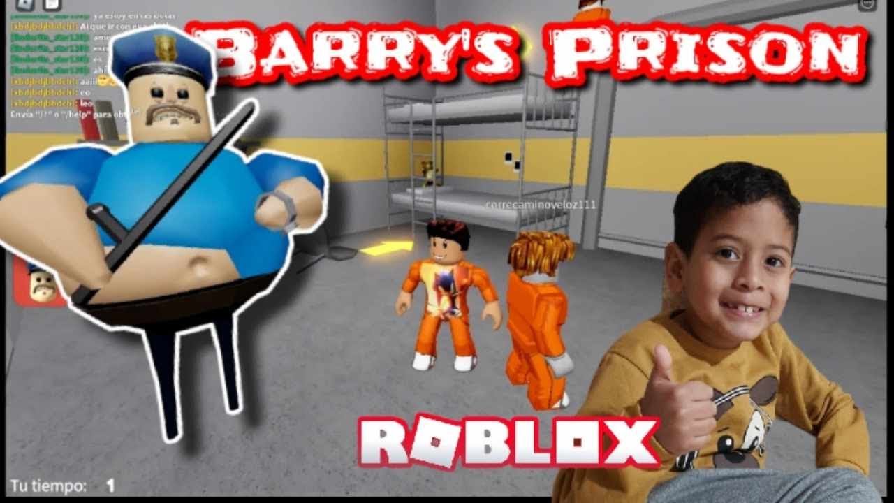 Jugando Roblox Por Primera Vez La Prision De Barry 👊 - YouTube