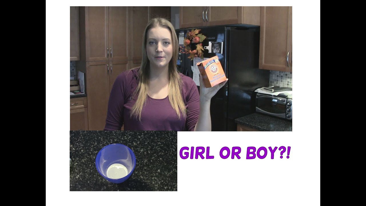 Baking Soda Gender Prediction Test! YouTube