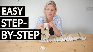HOW TO HANG PENCIL PLEAT CURTAINS ON A TRACK | AD  |  Georgina Bisby by Georgina Bisby DIY 155,876 views 2 years ago 10 minutes, 18 seconds