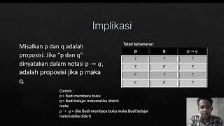 Matematika diskrit - logika