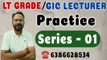 LT GRADE/GIC LECTURER || English || Series - 01 || English Discovery By Bhupesh Sir #ltgrade #gic