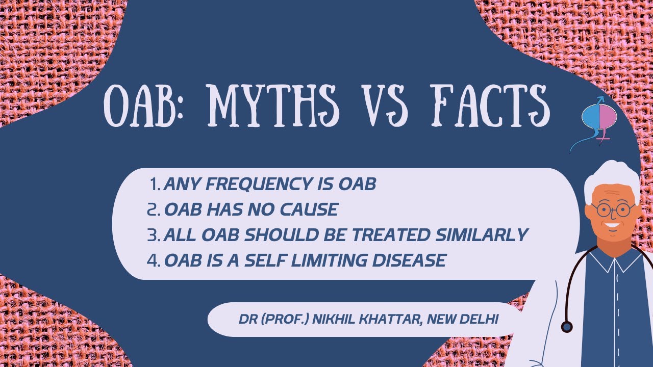 Overactive Bladder (OAB) Myths #incontinenceawareness #bladderhealth ...