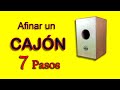 Cómo AFINAR  un CAJÓN FLAMENCO [7 PASOS]