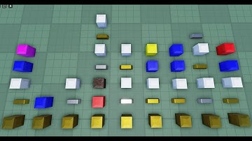 Cube Combination: All gold cube recipes