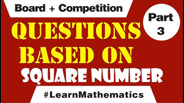 HOW TO Find Least Number Which Must be  Subtracted  To get Square Al Haytham School Of Mathematics