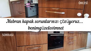 MEBRAN KAPAK SORUNLARINIZI ÇÖZÜYORUZ !!!  #mebrankapakdeformesorunu#vlog