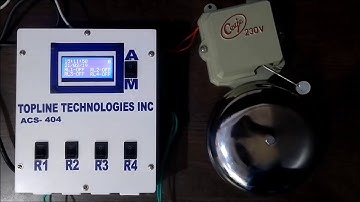 AUTOMATIC SCHOOL ELECTRICAL BELL