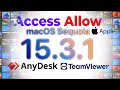 Permission Allow Access Anydesk 9.0 | Security & Privacy Settings | MacOS Remote Control