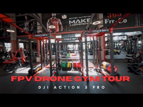 FPV Drone Gym Tour – 365 Fit&Co Košice