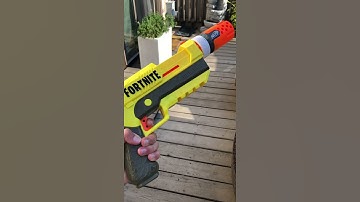 Nerf Fortnite Pistol slide release