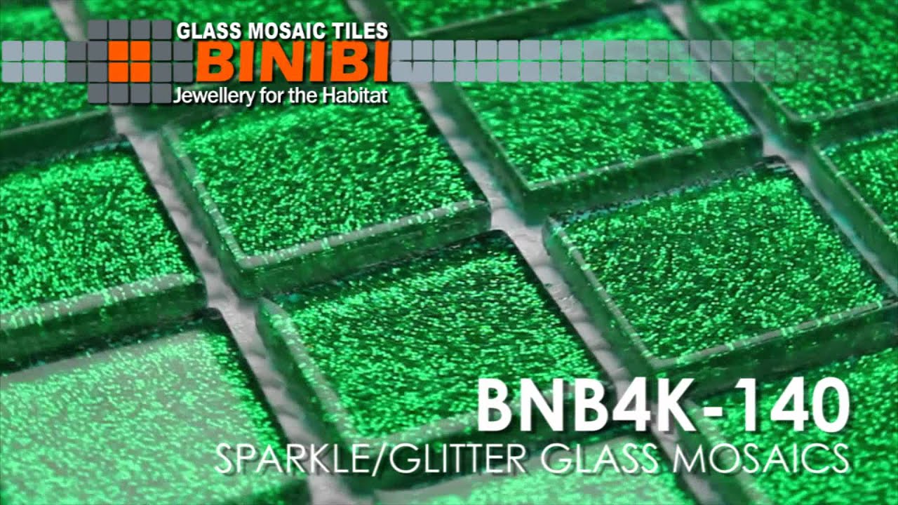 BNB4K 140 SPARKLE GLITTER Glass Mosaic Tiles WWW BINIBI CO