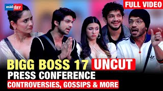 Bigg Boss 17 Press Conference: Vicky Jain, Ankita Lokhande, Mannara Chopra, Abhishek get grilled